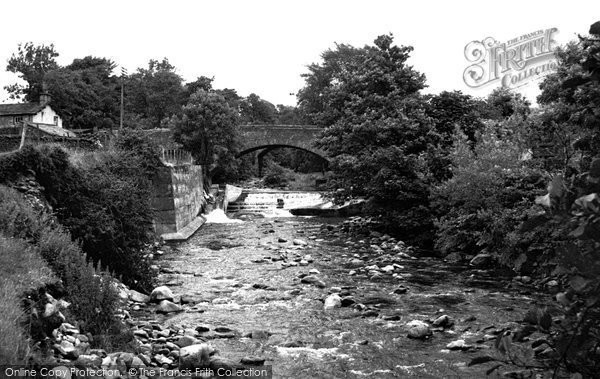 Photo of Cowan Bridge, The River Leck Beck And Bridge c.1955