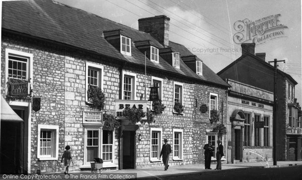 Photo of Cowbridge, Bear Hotel c.1955