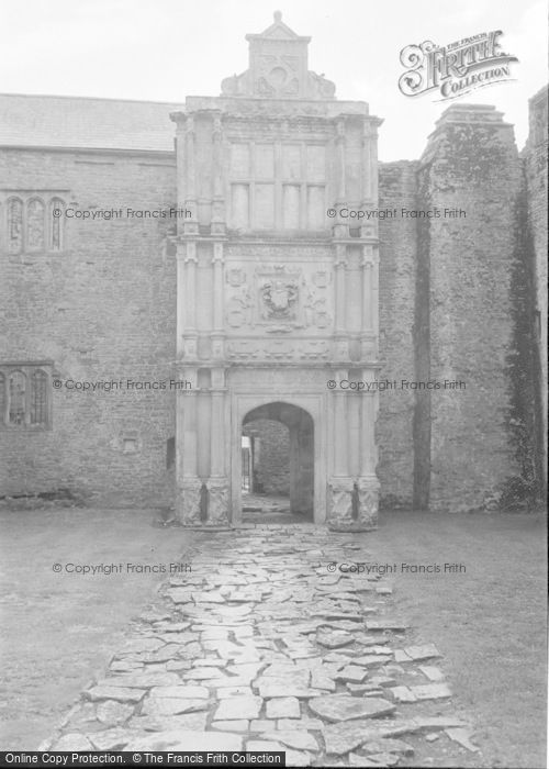 Photo of Cowbridge, Beaupre Castle 1960