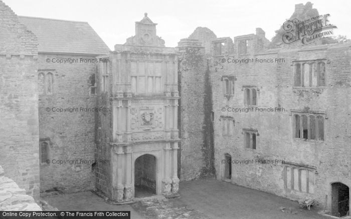 Photo of Cowbridge, Beaupre Castle, The Inner Porch 1960