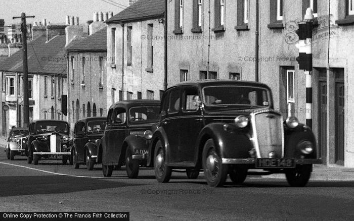 Photo of Cowbridge, Cars On Eastgate Street 1953