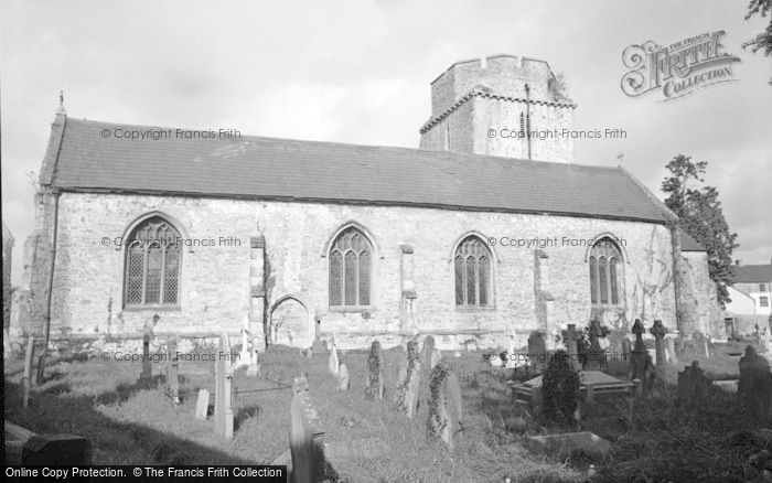 Photo of Cowbridge, Holy Cross Church 1955