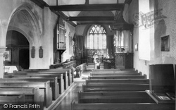 Church Interior c.1955, Cowden