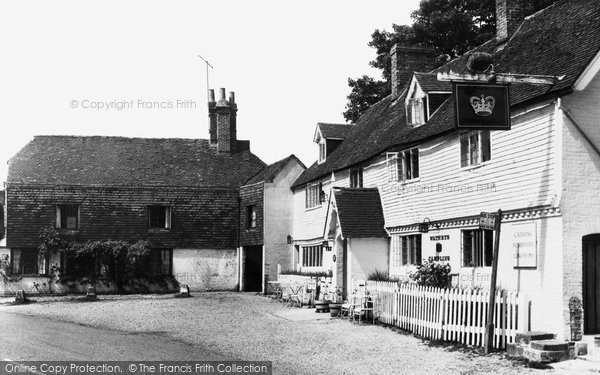 Photo of Cowden, Crown Inn And Gordon House c.1960