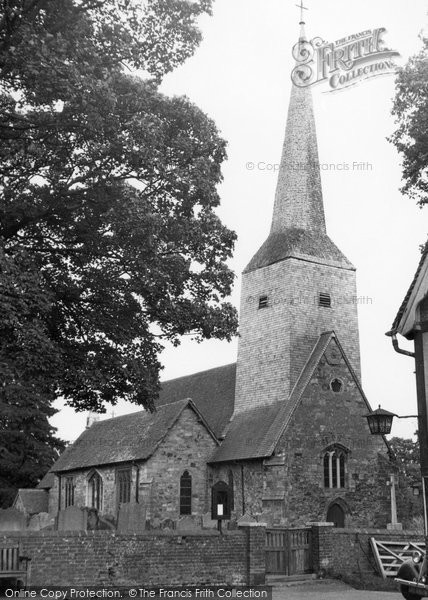 Photo of Cowden, St Mary Magdalene's Church c.1955