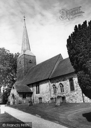 St Mary Magdalene's Church c.1960, Cowden
