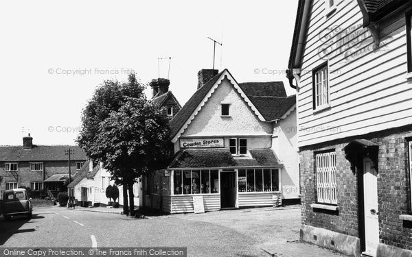 Photo of Cowden, The Village c.1960
