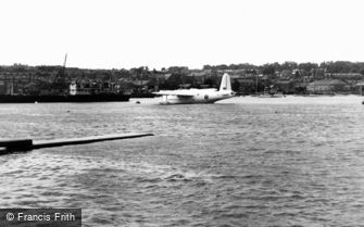 Cowes, a Flying Boat c1955