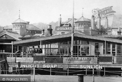 Adverts On The Pontoon 1893, Cowes