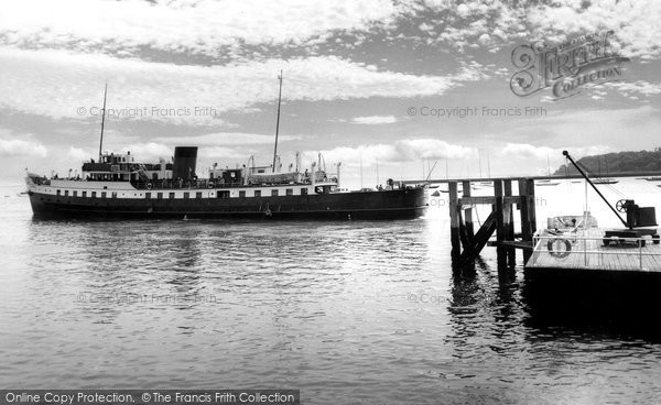 Photo of Cowes, Balmoral Leaving Harbour c.1965