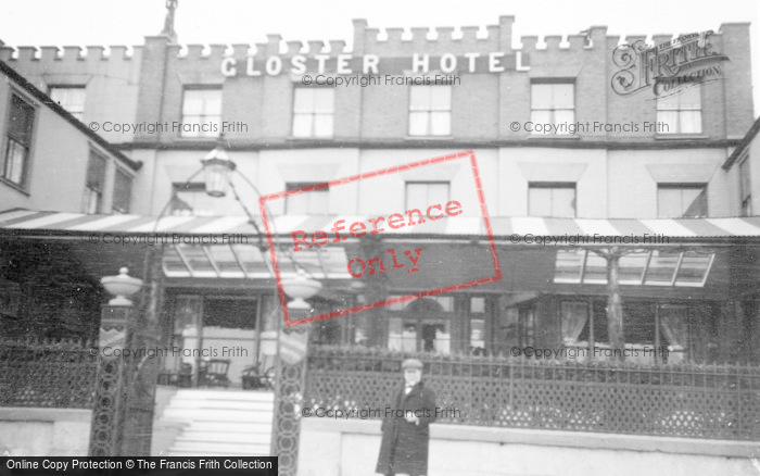 Photo of Cowes, Closter Hotel 1908