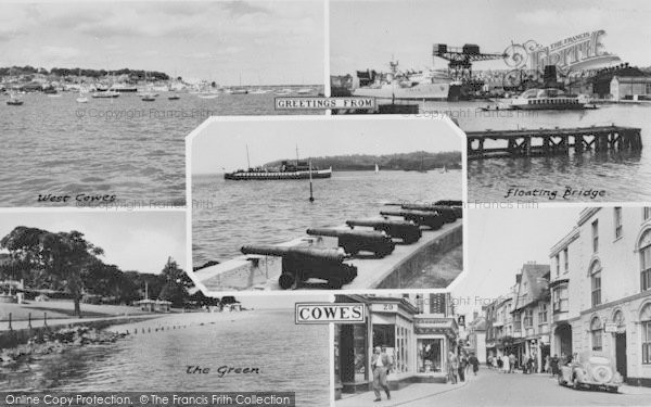 Photo of Cowes, Composite c.1960