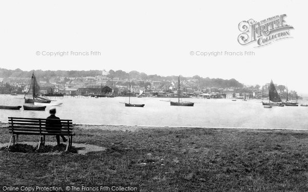 Photo of Cowes, From East Cowes 1890