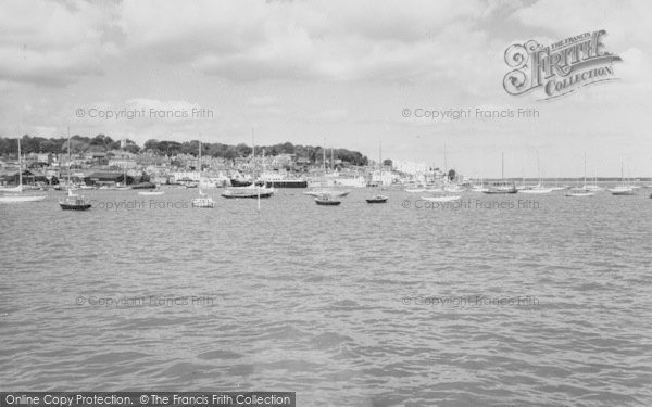 Photo of Cowes, From East Cowes c.1960