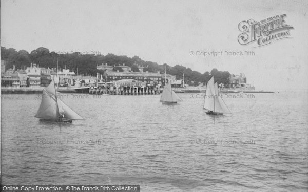 Photo of Cowes, From The Sea 1908