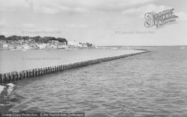 Photo of Cowes, Front, From East Cowes c.1960