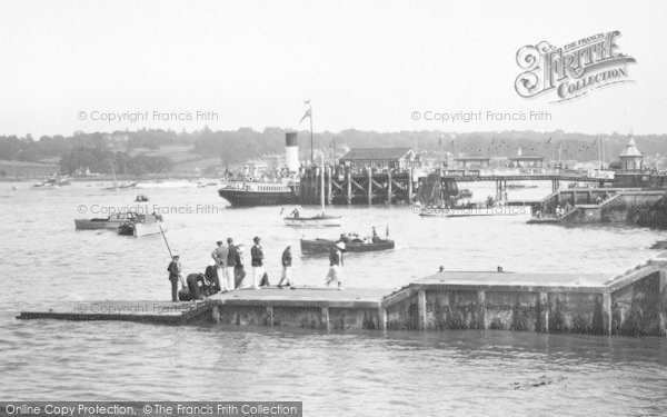 Photo of Cowes, Pier And Landing Stage 1933