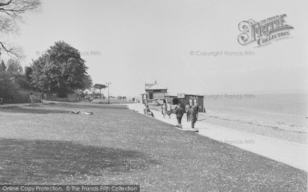 Photo of Cowes, The Beach c.1955