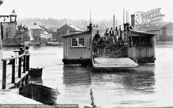 Photo of Cowes, The Floating Bridge 1897