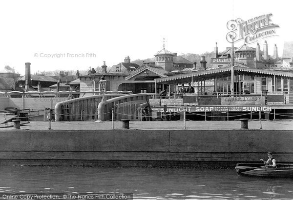 Photo of Cowes, The Floating Pontoon 1893