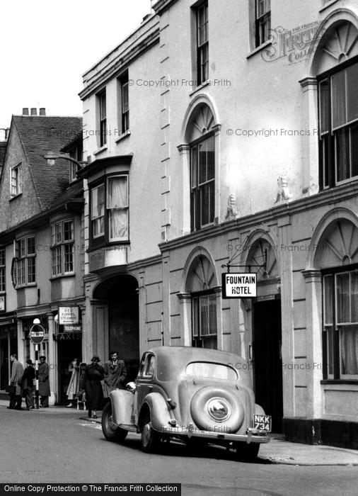 Photo of Cowes, The Fountain Hotel c.1955