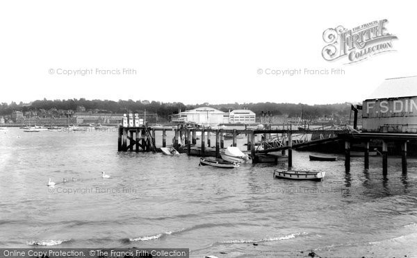Photo of Cowes, The Harbour c.1965