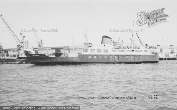 Photo of Cowes, The 'osborne Castle' c.1965