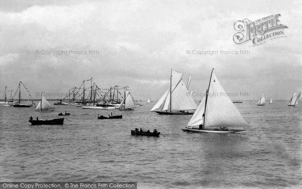 Photo of Cowes, The Regatta 1903