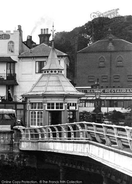 Photo of Cowes, The Royal Marine Restaurant 1927
