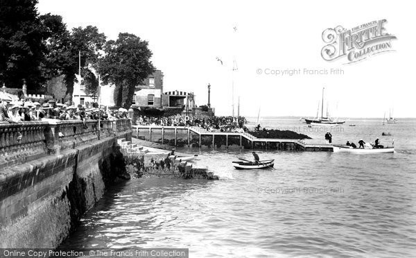 Photo of Cowes, The Royal Yacht Squadron 1923