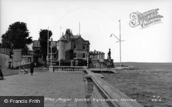 The Royal Yacht Squadron c.1955, Cowes