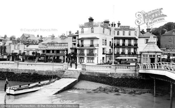 Photo of Cowes, View From The Pier 1927
