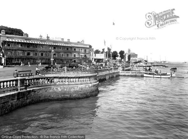 Photo of Cowes, View From The Pier 1933