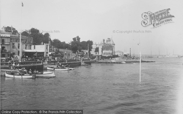Photo of Cowes, Yacht Club From The Pier 1933