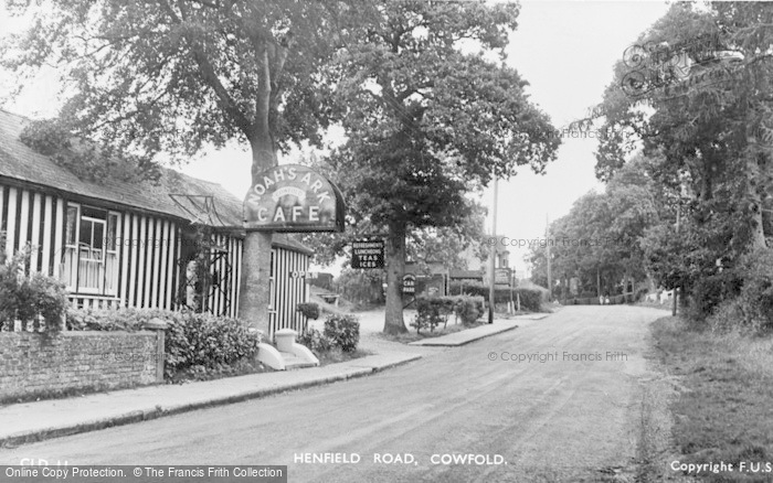 Photo of Cowfold, Noah's Ark Cafe, Henfield Road c.1950