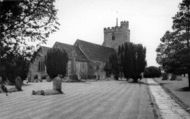 St Peter's Church c.1955, Cowfold