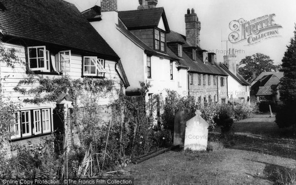 Photo of Cowfold, The Churchyard 1959