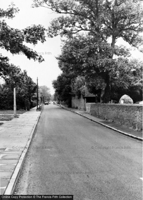 Photo of Cowley, Church Road c.1960