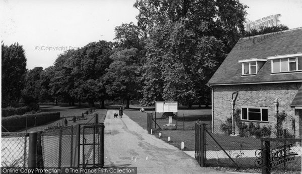 Photo of Cowley, Cowley Hall Recreation Ground c.1960