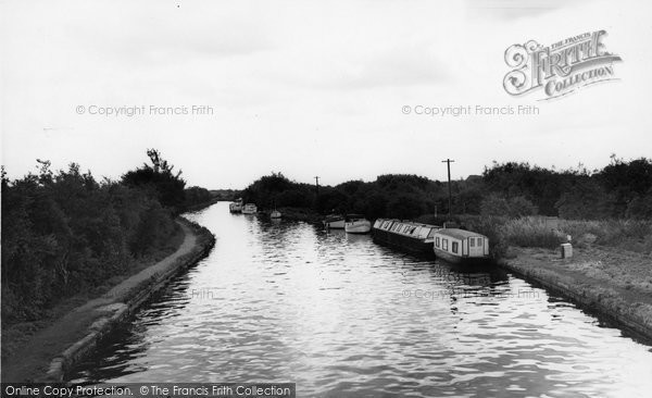 Photo of Cowley, The Canal c.1960