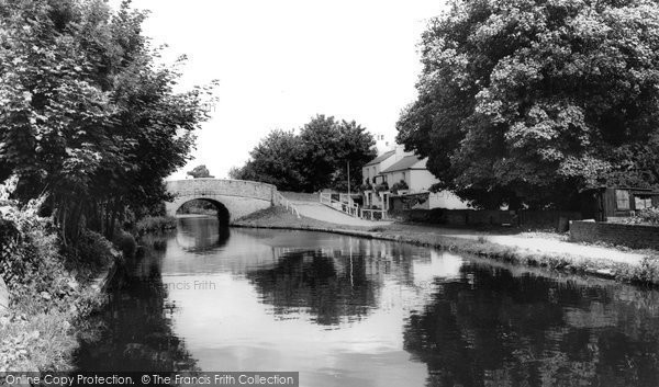 Photo of Cowley, The Canal c.1960