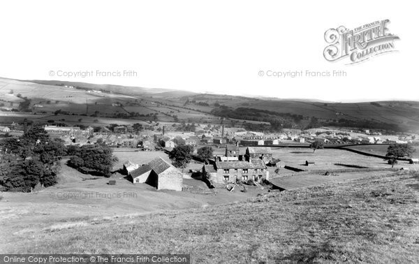 Photo of Cowling, View From Hallam Hill c.1960