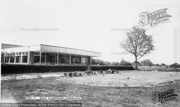 Photo of Cowplain, Golf Clubhouse c.1960