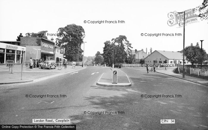 Photo of Cowplain, London Road c.1965