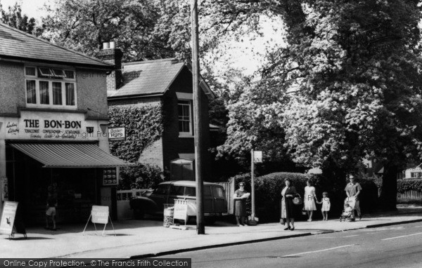 Photo of Cowplain, The Bon Bon, London Road c.1960