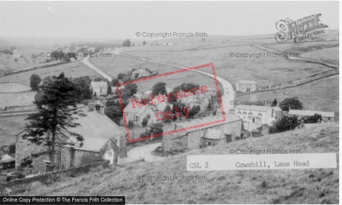Photo of Cowshill, Lanehead c.1955