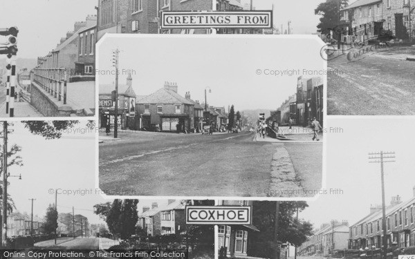 Photo of Coxhoe, Composite c.1955