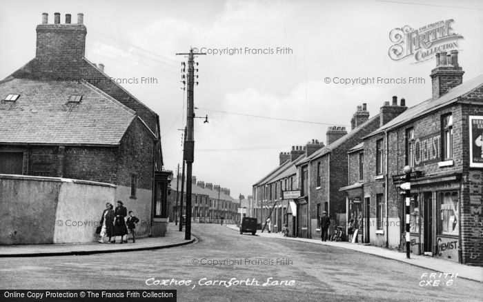 Photo of Coxhoe, Cornforth Lane c.1955