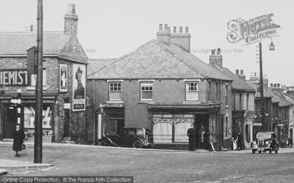 Photo of Coxhoe, Shops, The Cross Roads 1951