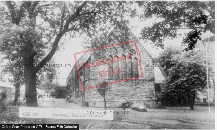 Photo of Coxhoe, St Mary's Church c.1955